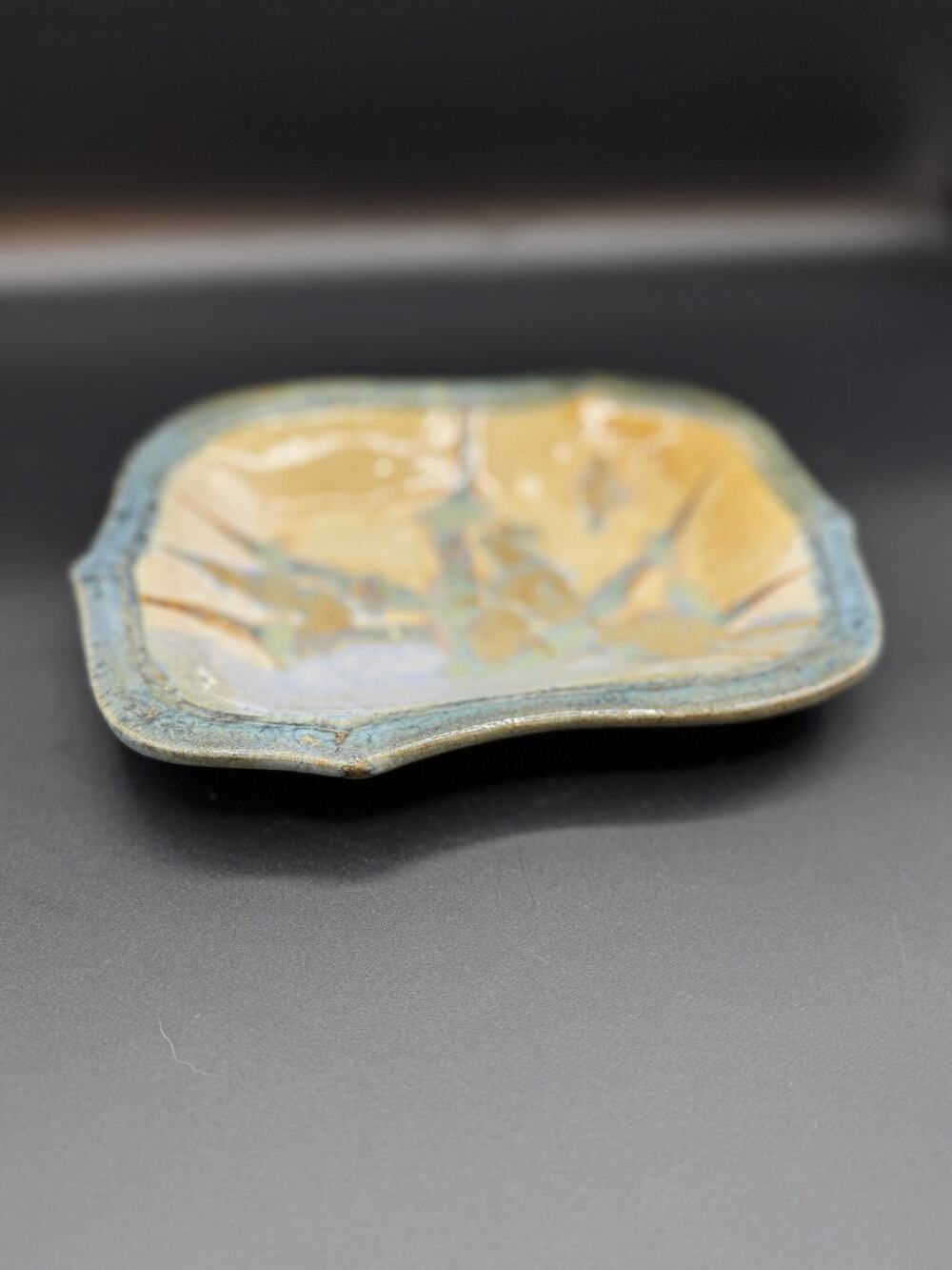 Signed Studio Pottery Trinket Dish